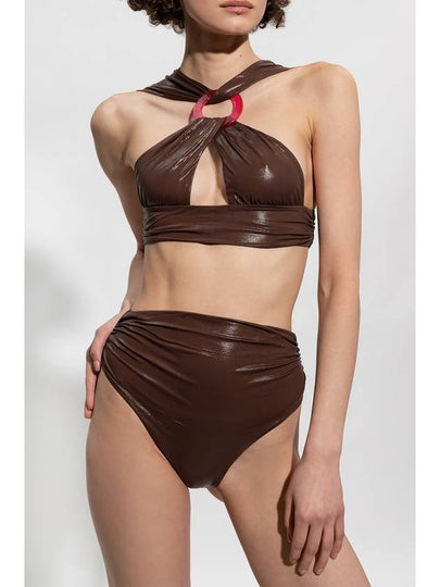 The Attico Two-piece Swimsuit, Women's, Brown - THE ATTICO - BALAAN 2