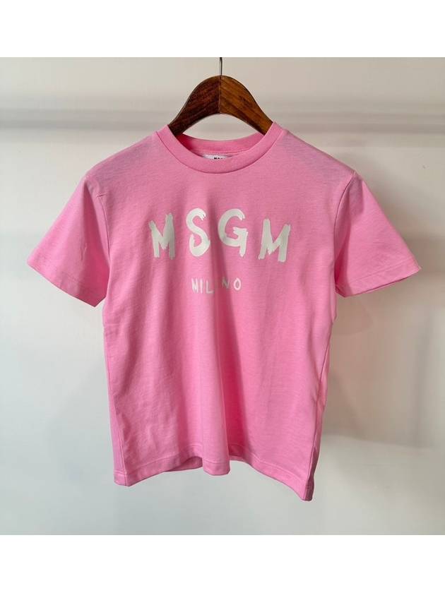 Kids T Shirt F4MSJUTH290 Pink 6 14A - MSGM - BALAAN 1