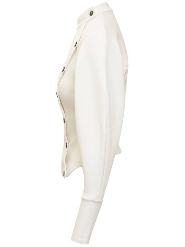 Outerwear 111998767267 WHITE - SALVATORE FERRAGAMO - BALAAN 4