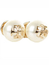 Crystal Pearl Stud Earring Gold - TORY BURCH - BALAAN 4