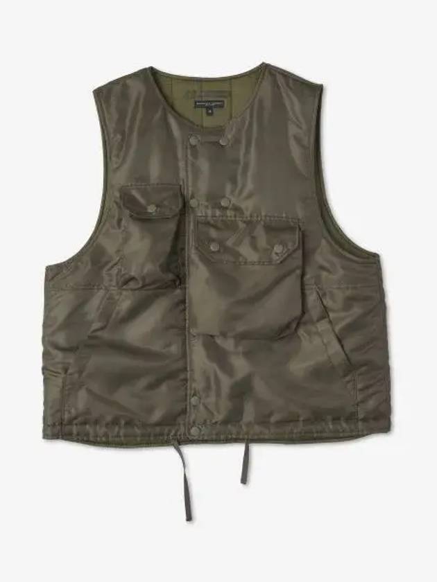 Cover Vest Olive Drop LN111CT130 - ENGINEERED GARMENTS - BALAAN 1