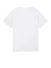 Micro Logo Print Short Sleeve T-shirt White - STONE ISLAND - BALAAN 3