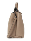 Leather Mini Tote Bag Brown - TOD'S - BALAAN 3