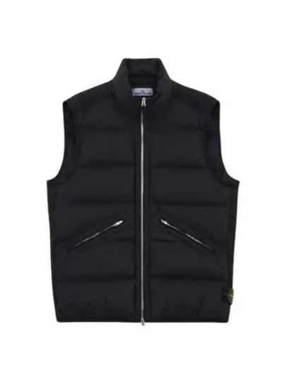 Seamless Tunnel Nylon Down Vest Black - STONE ISLAND - BALAAN 2