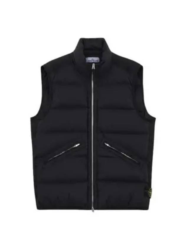 Seamless Tunnel Nylon Down Vest Black - STONE ISLAND - BALAAN 3