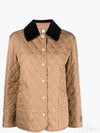 Women's Diamond Quilted Jacket Brown - BURBERRY - BALAAN 2