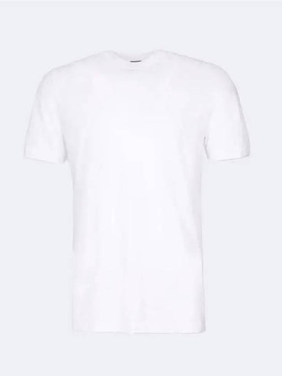 Slim Fit Organic Ice Cotton Short Sleeve T-Shirt White - ZANONE - BALAAN 2