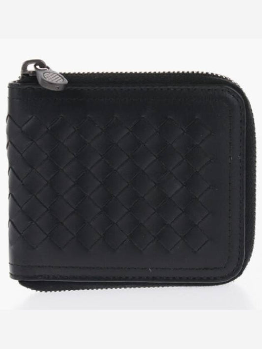 Intrecciato leather card wallet half 551787 VG65Y 8538 - BOTTEGA VENETA - BALAAN 1