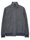 Woolyester Fleece Zip-up Jacket Grey - PATAGONIA - BALAAN 1
