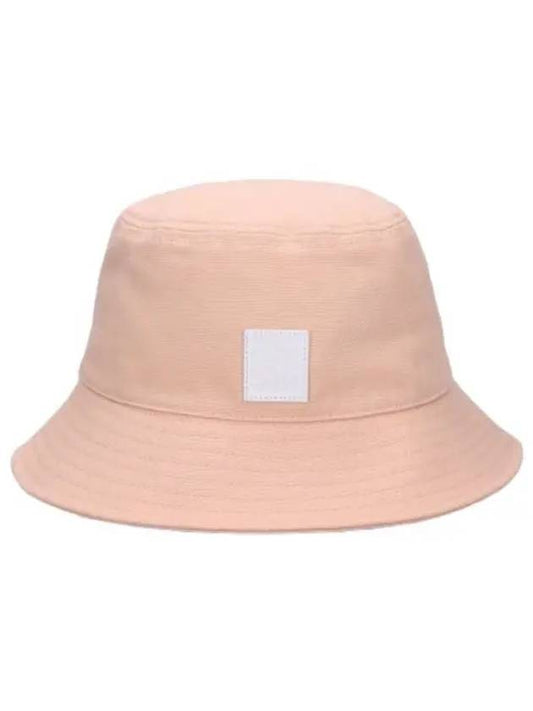 Small leather patch bucket hat salmon - RAF SIMONS - BALAAN 1