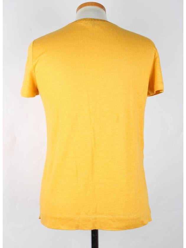 Sunny Yellow Angeri Short Sleeve Knit 40 XS - LORO PIANA - BALAAN 3