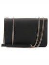 GG Interlocking Chain Medium Shoulder Bag Black - GUCCI - BALAAN 4