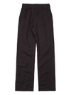 Stitched Logo Drawstring Straight Pants Brown - MAISON MARGIELA - BALAAN 3