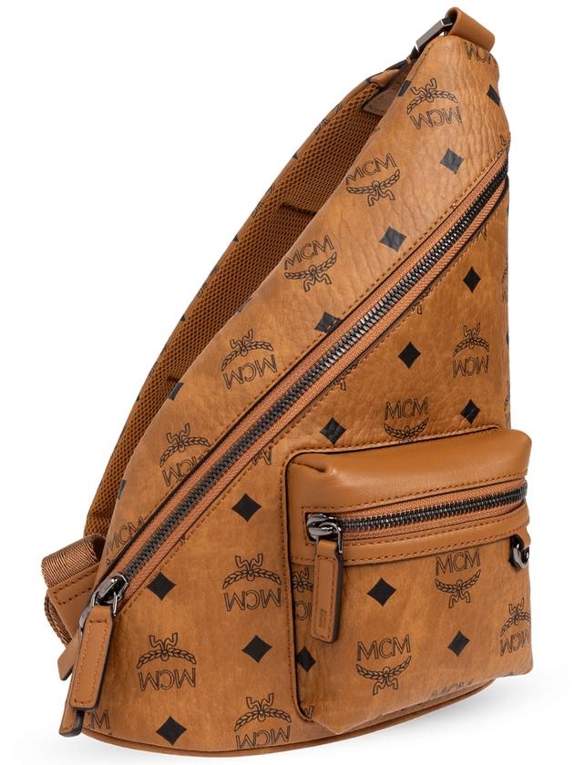 MCM Shoulder Backpack, Men's, Brown - MCM - BALAAN 4