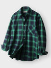 Tartan check shirt green - INDUST - BALAAN 5