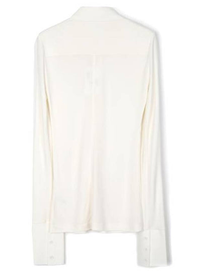 Slim Fit Jersey Shirt White - HELMUT LANG - BALAAN 2