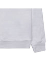 Cotton Crew Neck Sweatshirt White - STONE ISLAND - BALAAN 7