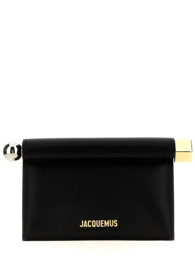 Jacquemus 'La Petite Pochette Rond Carré' Clutch - JACQUEMUS - BALAAN 1