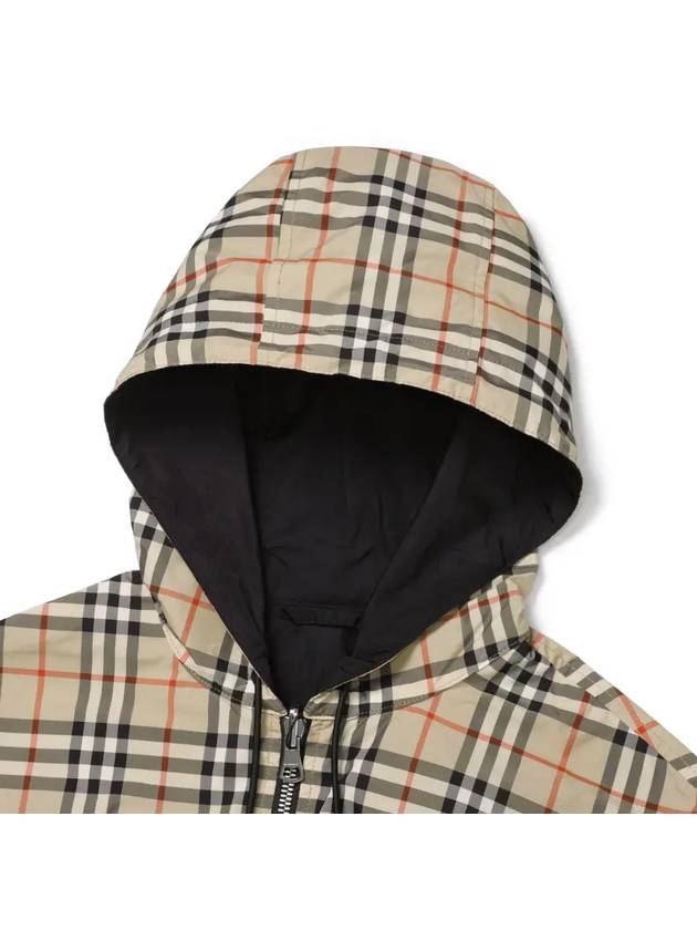 24 Reversible Vintage Check Double sided Jacket Recycled Polyester - BURBERRY - BALAAN 6