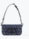 Toile Iconographe Shoulder Bag Navy - VALENTINO - BALAAN 2