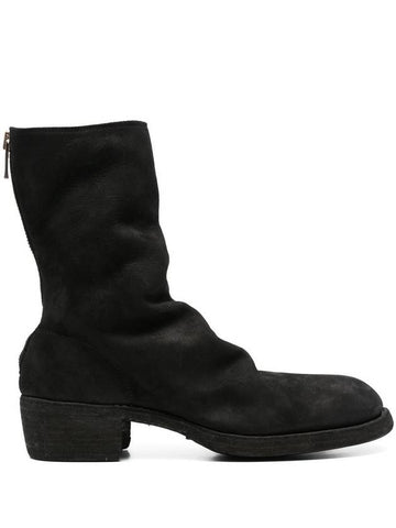 Guidi Back Zip Mid Boot Shoes - GUIDI - BALAAN 1