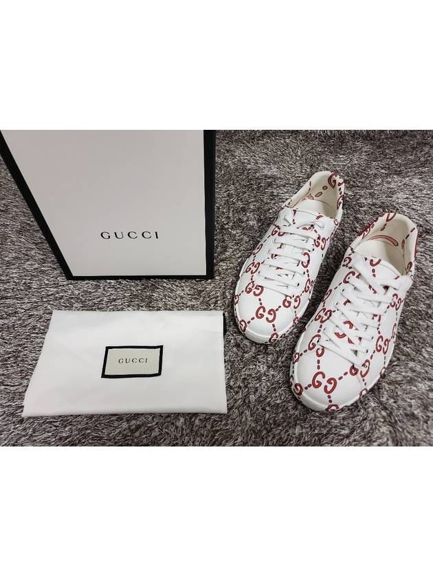 GG logo print ace sneakers 7 260 - GUCCI - BALAAN 2