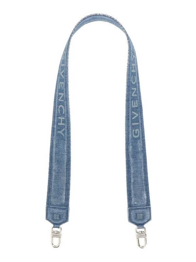 Logo Denim Strap Blue - GIVENCHY - BALAAN 2