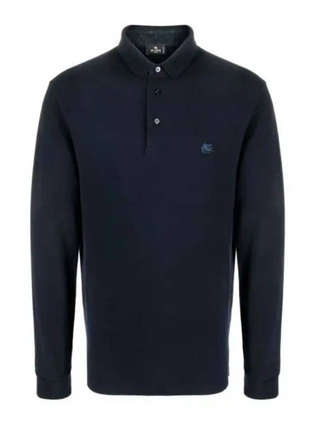 Pegaso Embroidery Polo Shirt Navy - ETRO - BALAAN 2