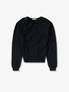 Trompe L'Oeil Cardigan Navy - LEMAIRE - BALAAN 2