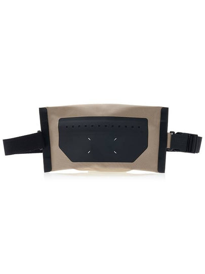 Stitch Logo Belt Bag Beige Black - MAISON MARGIELA - BALAAN 2