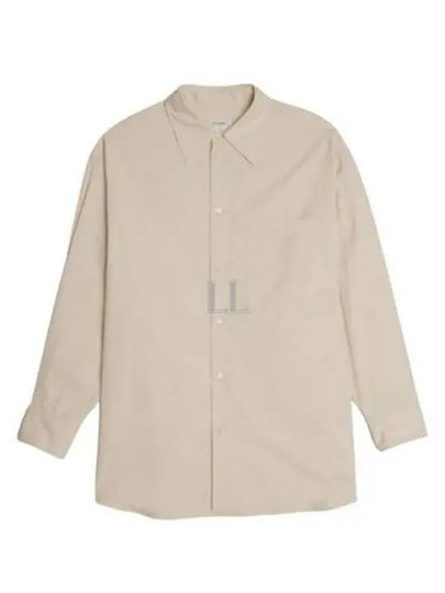 Poplin Oversized Shirt Light Cream - LEMAIRE - BALAAN 2