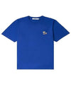 Dressed Fox Patch Classic Short Sleeve T-Shirt Deep Blue - MAISON KITSUNE - BALAAN 2