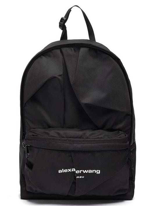 Wangsports Logo Nylon Backpack Black - ALEXANDER WANG - BALAAN 2
