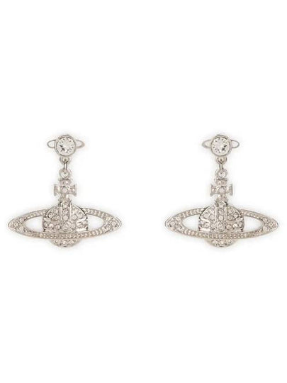 Mini Bas Relief Drop Earrings Silver - VIVIENNE WESTWOOD - BALAAN 2