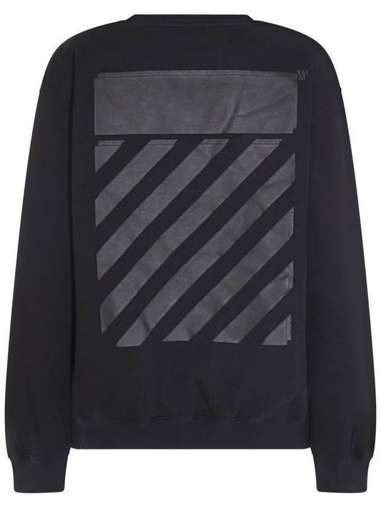 Bag Diagonal Sweatshirt Black - OFF WHITE - BALAAN.