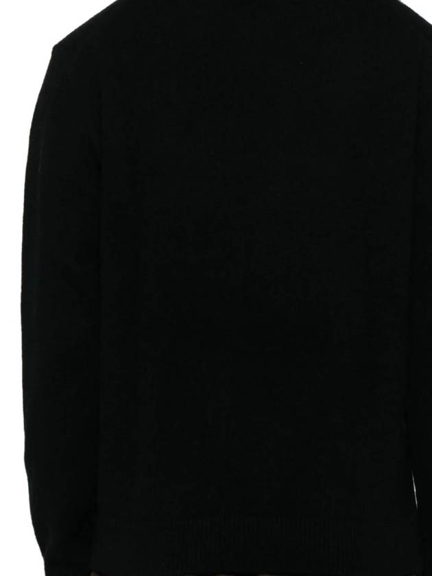 Fox Head Knit Top Black - MAISON KITSUNE - BALAAN 7