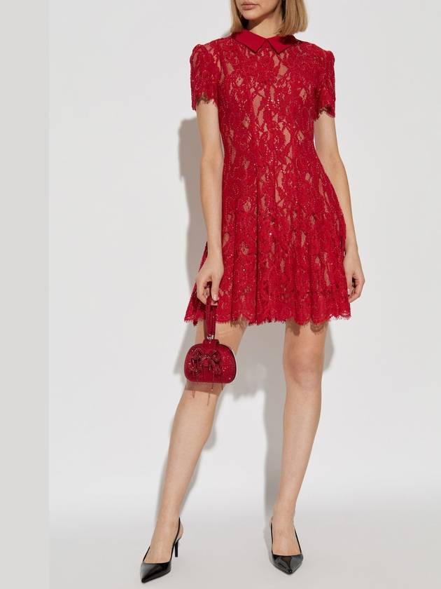 Self Portrait Lace Dress, Women's, Red - SELF PORTRAIT - BALAAN 2