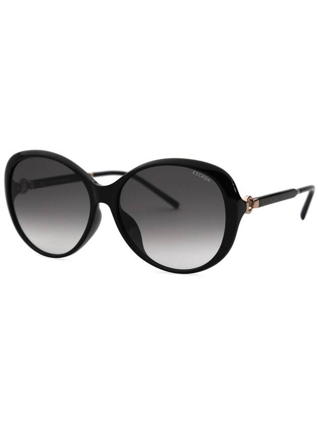 Escada SES B55G 0Z42 officially imported round butterfly horn rimmed oversized women s luxury sunglasses - ESCADA - BALAAN 1