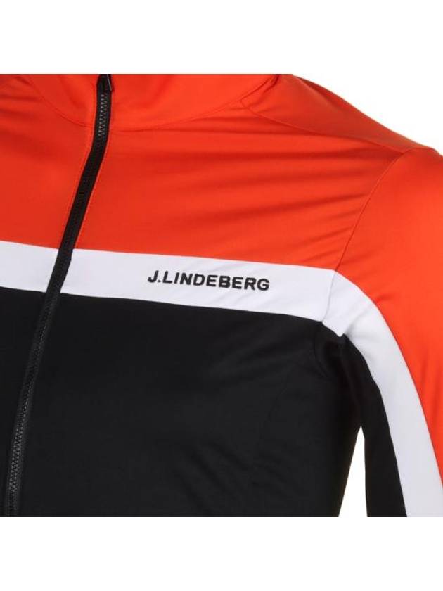 Jarvis Mid Layer Zip-Up Jacket Black - J.LINDEBERG - BALAAN 4