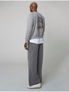 Wide Slit Track Pants Melange Grey - ATHPLATFORM - BALAAN 6