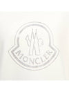 Crystal Logo Sweatshirt Off White - MONCLER - BALAAN 9