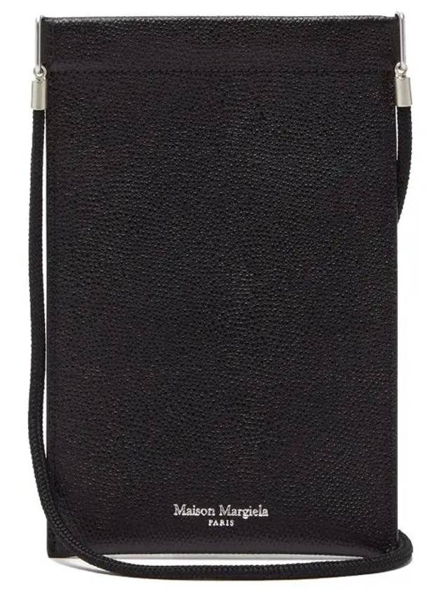 Maison Margiela Neck Strap Leather Phone Holder Mini Pouch Bag S55UI0207 P0399 T8013 - MAISON MARGIELA - BALAAN 1