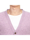 Men's Cardigan M3092 3V HEATHER ROSE - HARLEY OF SCOTLAND - BALAAN 5