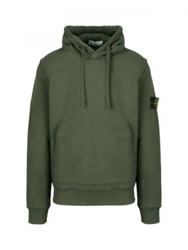 Wappen Patch Hoodie Khaki - STONE ISLAND - BALAAN 2