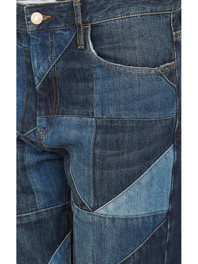 Toile Patchwork Dillon Jeans - ISABEL MARANT - BALAAN 4