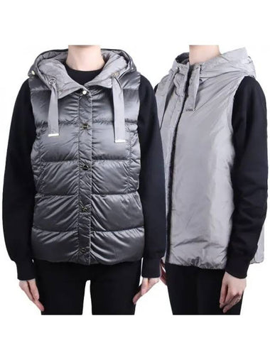 Cube Women s JSOFT Reversible Padded Vest Dark Gray 089 270018 1119368 - MAX MARA - BALAAN 1