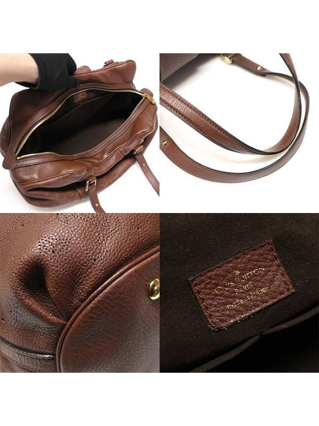 M97052 Brown Mahina Leather Luna PM Shoulder Bag - LOUIS VUITTON - BALAAN 7