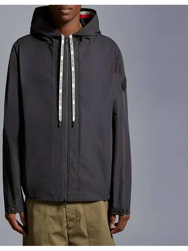 Carles Hooded Jacket Black - MONCLER - BALAAN 3