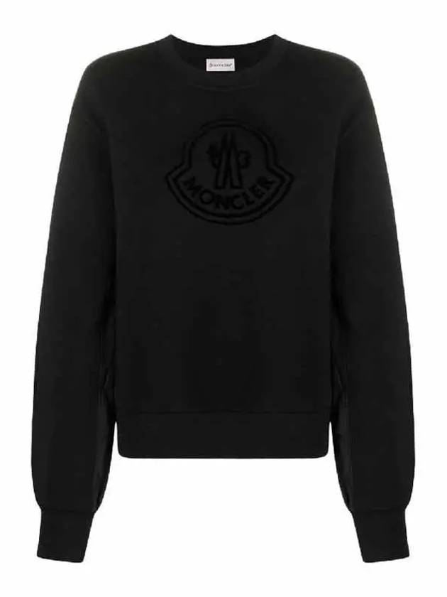 8G00028 809KX 999 Black Women's Sweatshirt - MONCLER - BALAAN 1