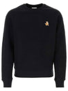 Fox Cotton Sweatshirt Black - MAISON KITSUNE - BALAAN 2